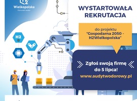 Bezpłatne doradztwo w obszarze technologii wodorowych dla MŚP z Wielkopolski