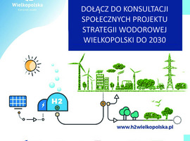 Konsultacje społeczne projektu Strategii Rozwoju Wielkopolski Wodorowej do 2030