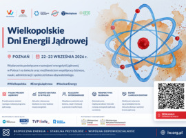 Wielkopolskie Dni Energii Jądrowej – 22–23 września 2026 r.